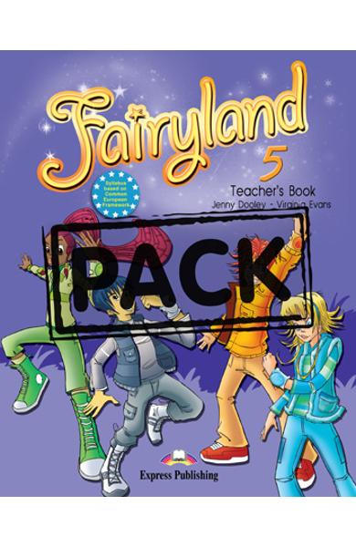 Curs limba engleză Fairyland 5 Manualul profesorului cu postere