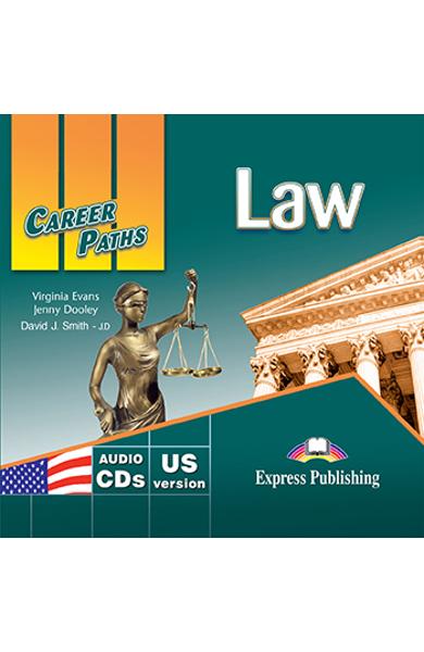 Curs limba engleză Career Paths Law - Audio-CD (set de 2 CD-uri) 