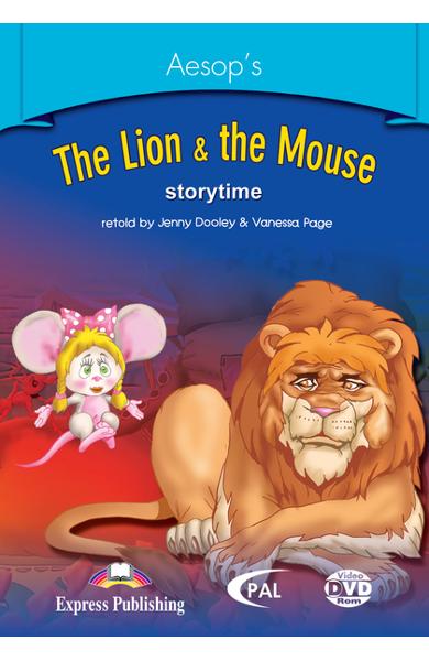 LITERATURA ADAPTATA PT. COPII THE LION AND THE MOUSE DVD ROM 978-1-84466-160-2