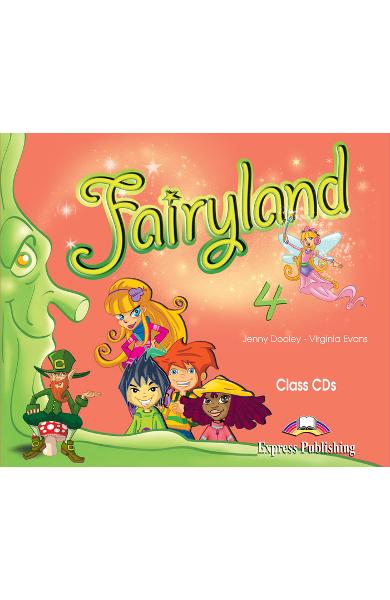 Curs limba engleză Fairyland 4 Audio CD (set 4 CD)