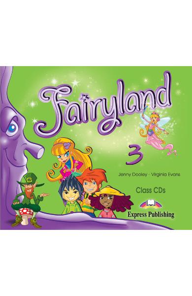 Curs limba engleză Fairyland 3 Audio CD (set 3 CD)