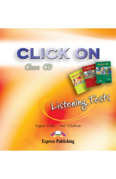 Curs limba engleza Click On Listening Tests CD audio pt. Starter,1 ,2 978-1-84466-081-0