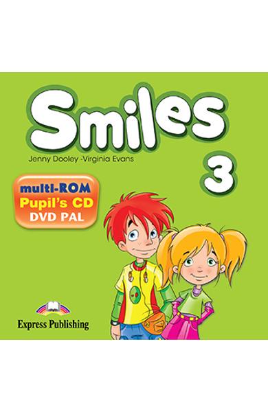Curs limba engleza Smiles 3 Multi-ROM 978-1-78098-746-0