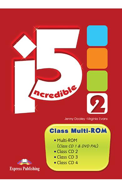 CURS LB. ENGLEZA INCREDIBLE 5 2 CLASS MULTI-ROM (CLASS CD + DVD) 978-1-4715-1184-4