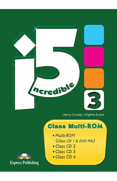 CURS LB. ENGLEZA INCREDIBLE 5 3 CLASS MULTI-ROM (CLASS CD + DVD) 978-1-4715-1185-1