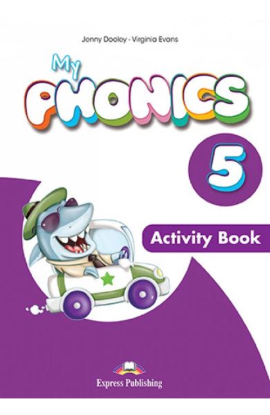 CURS LB. ENGLEZA MY PHONICS 5 CAIETUL ELEVULUI CU DIGIBOOKS APP.
