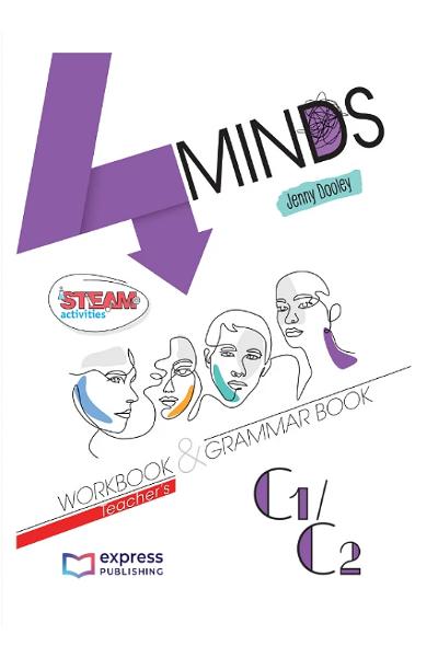 CURS LB. ENGLEZA 4 MINDS C1/C2 CAIET PROFESOR CU DIGIBOOK APP. 