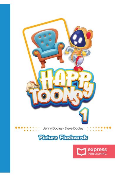 CURS LB. ENGLEZA HAPPY TOONS 1 PICTURE FLASHCARDS 