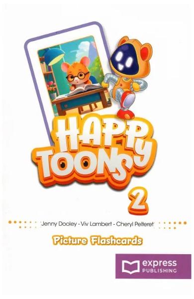 CURS LB. ENGLEZA HAPPY TOONS 2 PICTURE FLASHCARDS 