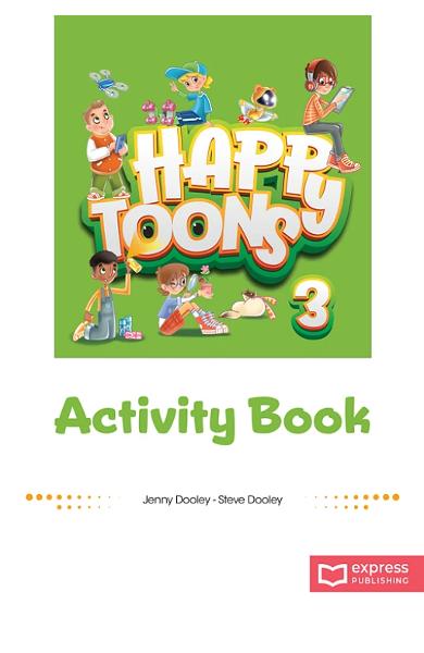 CURS LB. ENGLEZA HAPPY TOONS 3 CAIETUL ELEVULUI CU DIGIBOOK APP. 